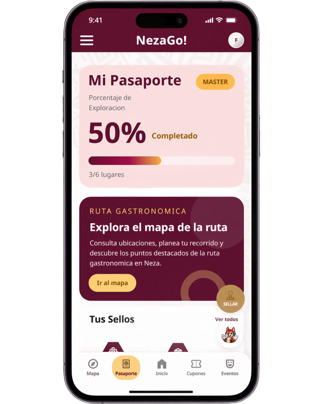 Pasaporte gastronómico mundialista en la app NezaGo
